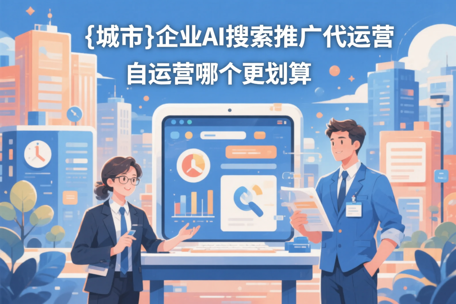 十堰企业AI搜索推广代运营和自运营哪个更划算