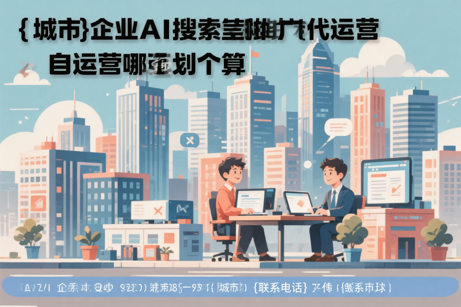 十堰企业AI搜索推广代运营和自运营哪个更划算