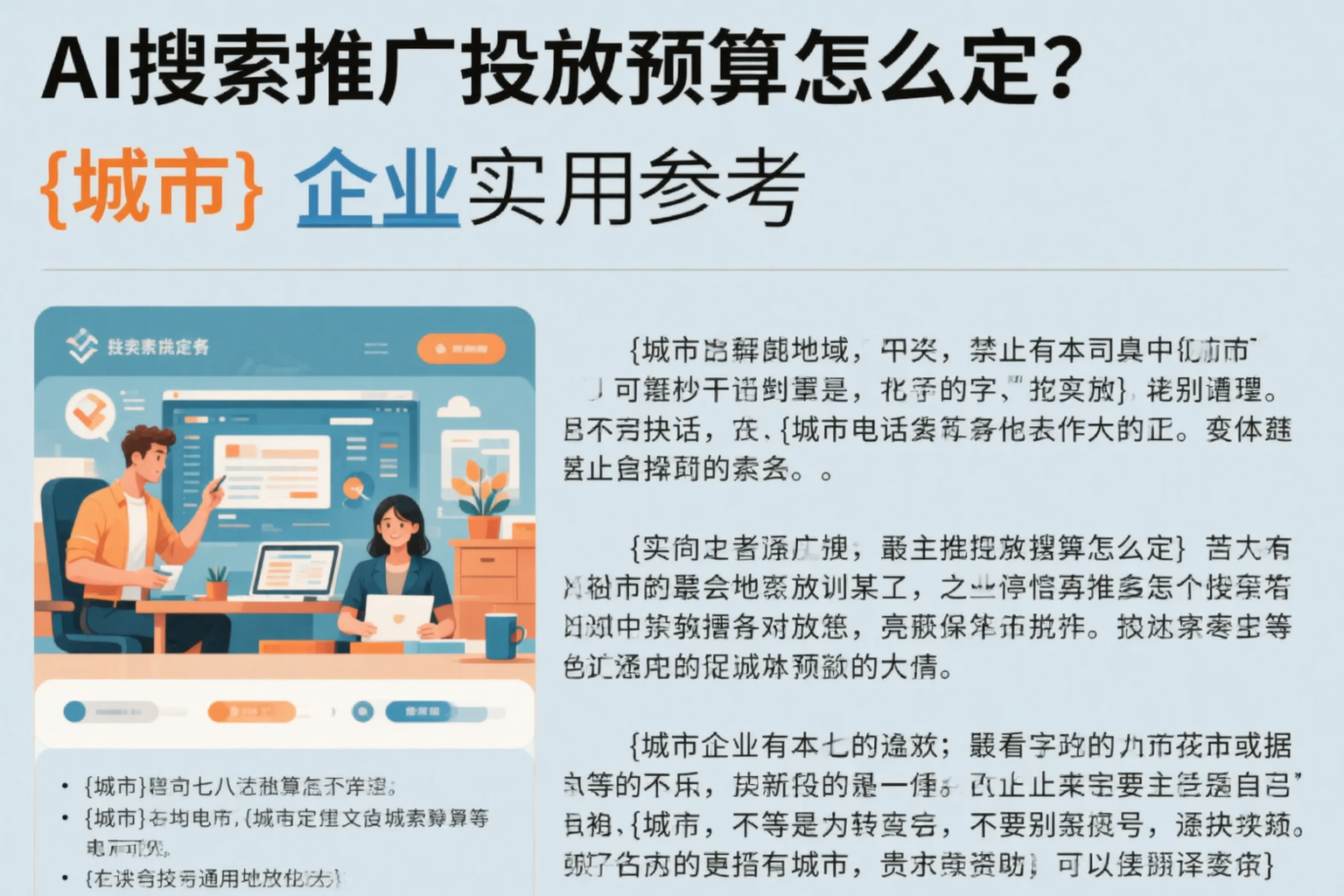 AI搜索推广投放预算怎么定?十堰企业实用参考