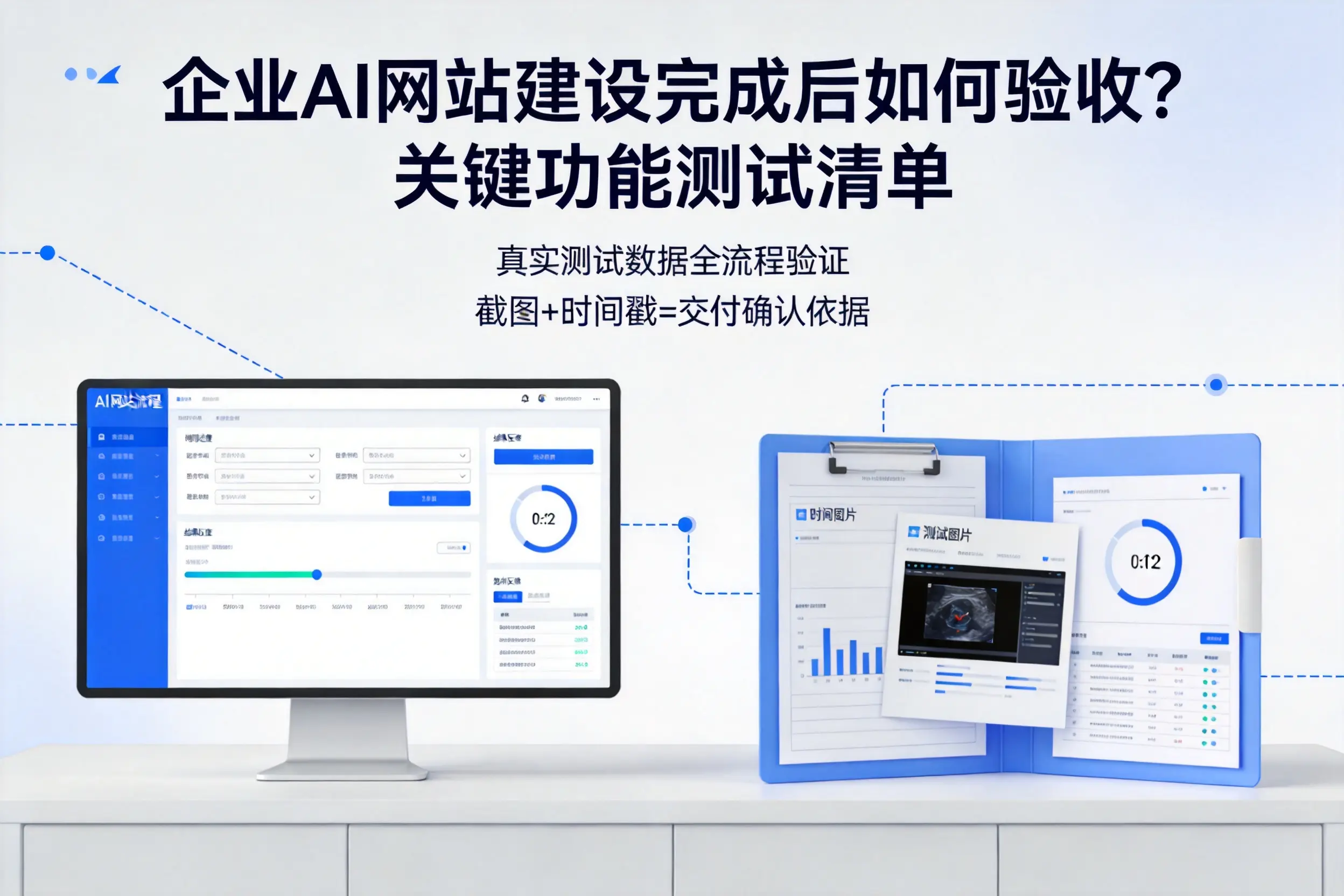 十堰企业AI网站建设完成后如何验收?关键功能测试清单