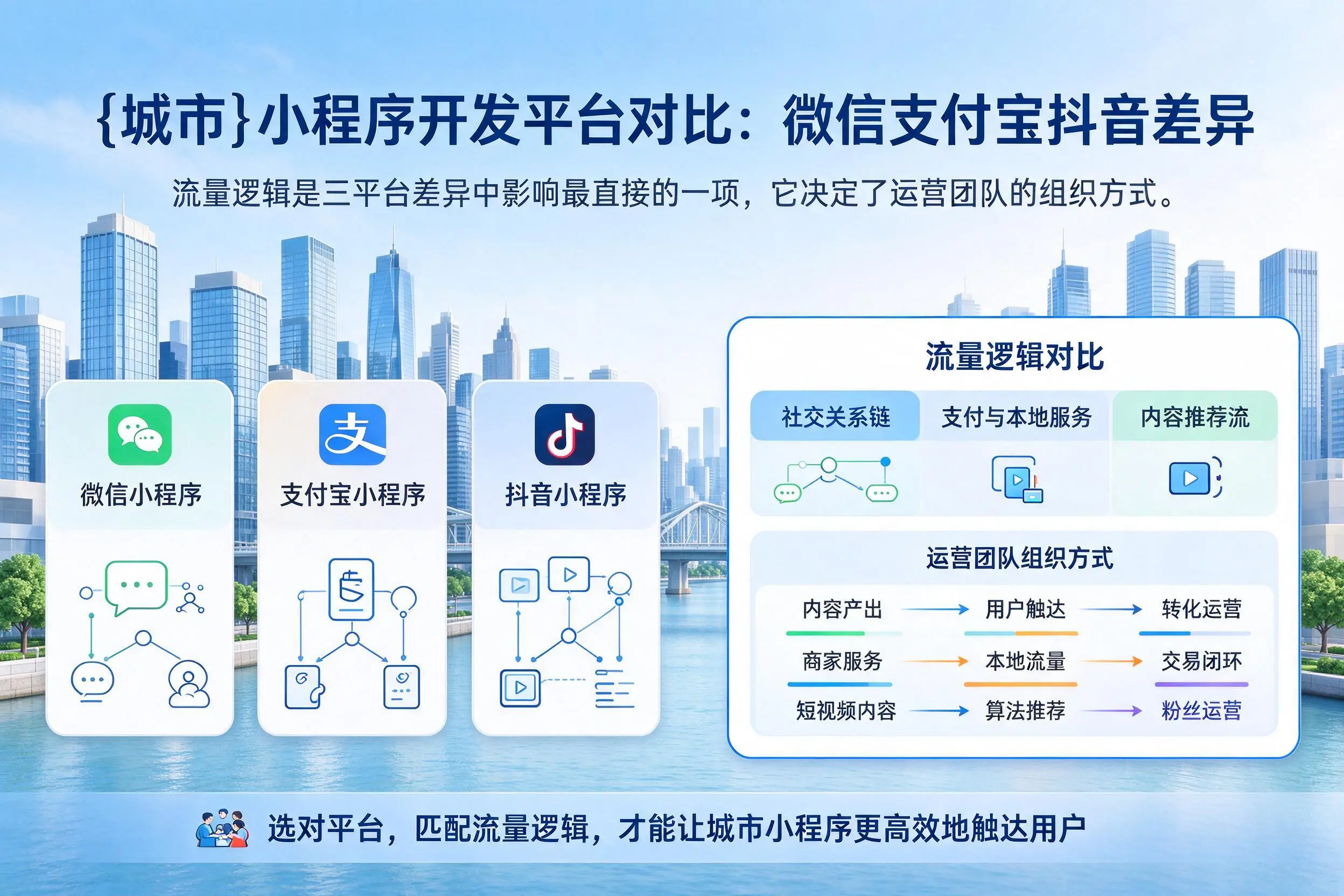 十堰小程序开发平台对比:微信支付宝抖音差异